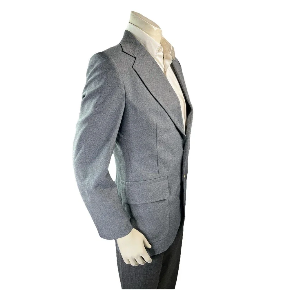 Vintage 70s JC Penny Blazer Mens 38L  Classic Retro Stretch